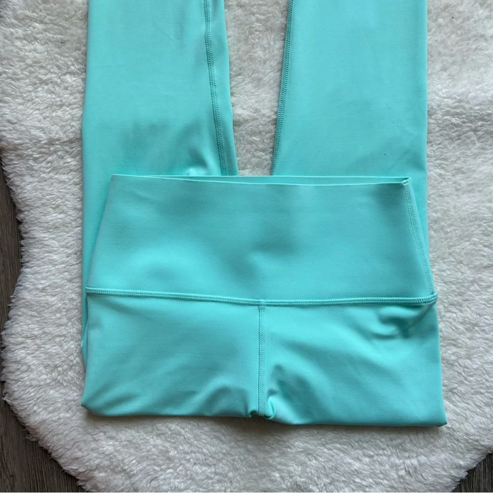 Carbon38 High Waist Mint Green Athletic Leggings